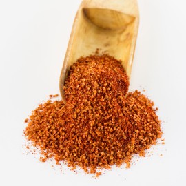 Paprika Sea Salt from the Seasoned Salt Collection by Merchant Spice Co. (Spicy Smoked Spanish Paprika, 4 ounces coarse grain)