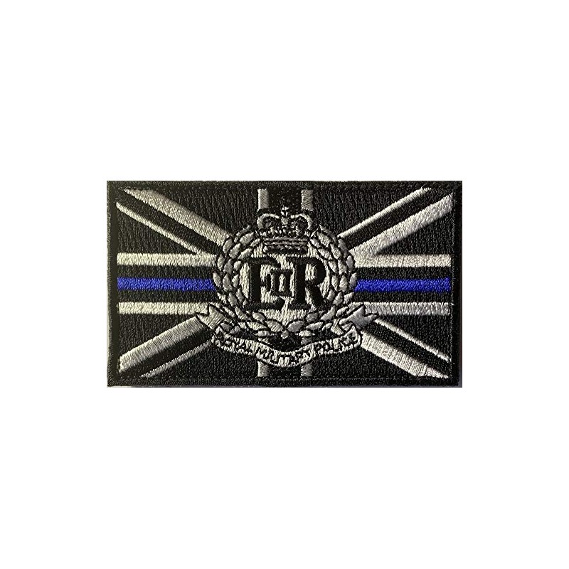 Thin Blue Line Royal Military Police Tactical Patch Hook and