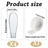 4PCS Waterproof Finger Protector with Bandages, Suitable Swim and Shower