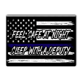 Makoroni - Feel Safe at Night Sleep with A Deputy Police Cop Jigsaw Puzzle 80 pcs, DesB16