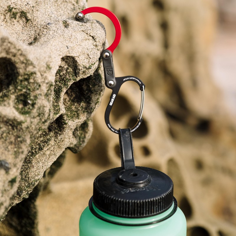 GEAR AID HEROCLIP Carabiner Clip and Hook (Mini) for Travel,