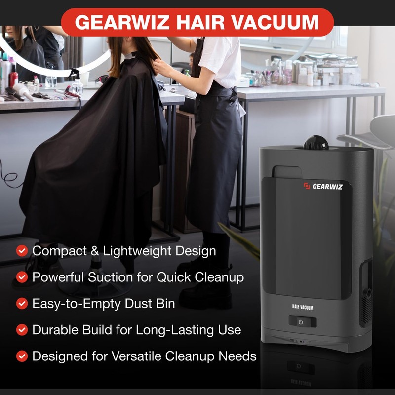Gearwiz 1400W Touchless Automatic Vacuum Dustpan – Motion Sensor Hands-Free