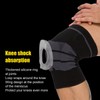 2Pcs Winter Knee Brace Protector Anti Slip Knee Compression Sleeve