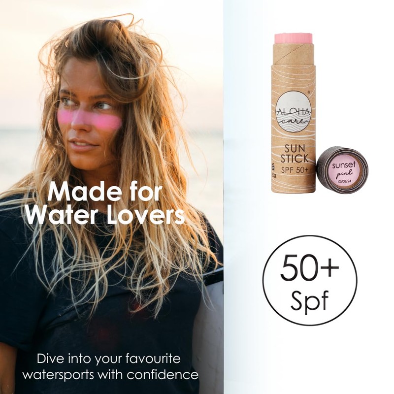Aloha Sun Stick SPF 50+ Face Mineral Sun Protection for