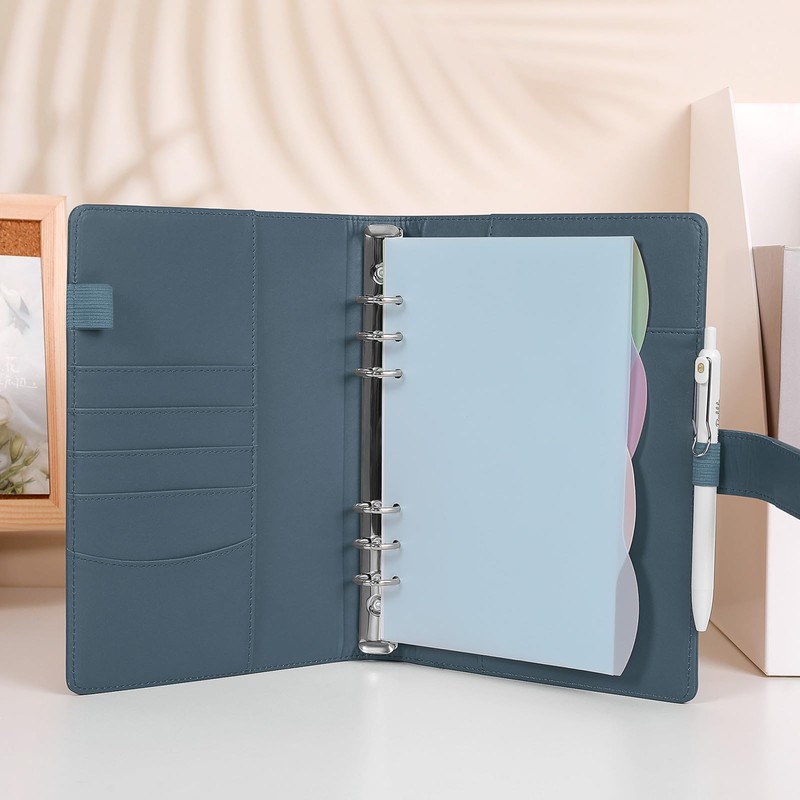SKYDYE A5 Ring Binder, A5 Refillable, 135 Sheets A5 Refill