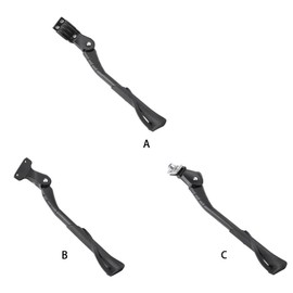 SUIOPPYUW Bike Kickstand Convenient And Durable Parking Solution Bike Kick Stands For Adult Bikes Length Can Be Adjustable, Two-hole 22-29inch