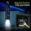 HOSONIC D12 Rechargeable EDC Flashlight, Small Flat Flashlights Powerful with