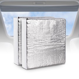 ChimimeDecor 2Pcs RV Vent Insulator 14″x14″x3″ RV Skylight Cover with UV Protection Layer Reduce Heat Transfer & Keep Warm,RV Accessories for 14 Inch X 14 Inch RV/Camper Vent