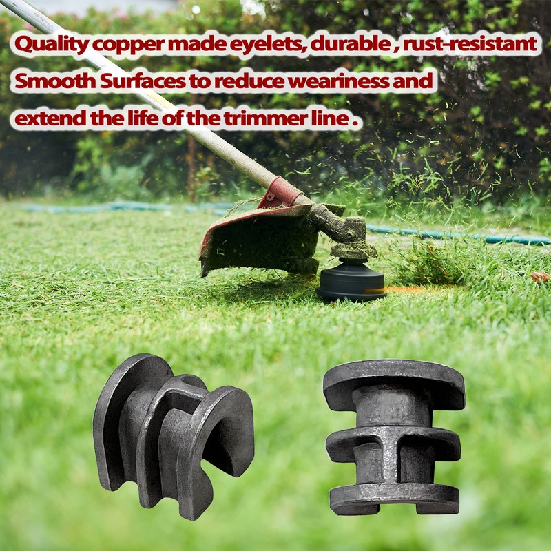 10 Pieces Trimmer Head Eyelet Sleeves String Trimmer Head Eyelet