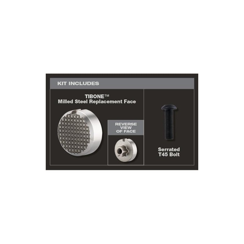 Stiletto TIB-MR 4 oz Tibone Replacement Steel Face Milled