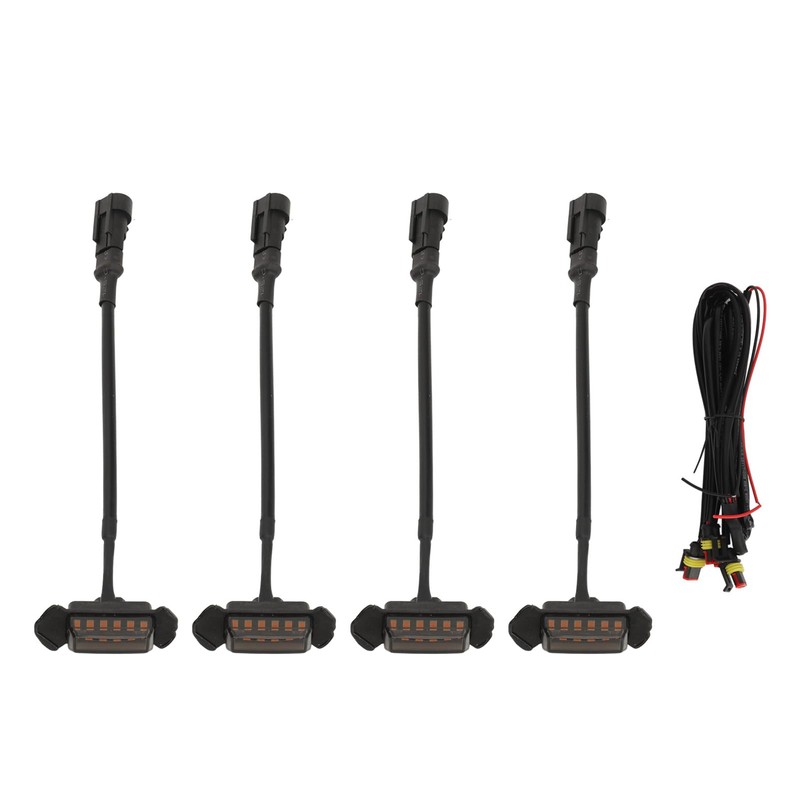 Luces LED de Rejilla DC12V ámbar de Alto Brillo para
