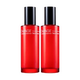 Charmzone De-Age Red Toner 100ml 2 Bottles Single Item Box x Skin Basic Cosmetics / 참존 디에이지 레드 토너 100ml 2개 단품 단상자x 스킨 기초화장품