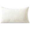 Artscope Linen Cushion Covers Set of 1 Decorative Lumbar Pillowcase