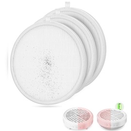 CCTIVED 3 Pack Nail Dust Collector Filter Compatible for MelodySusie HPro SProR Nail Dust Collector, Replacement Nail Dust Vacuum Machine Filters, Salon & Home Manicure Accessories