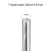 sourcing map Fully Threaded Rod M10 x 200mm 1.5mm Thread
