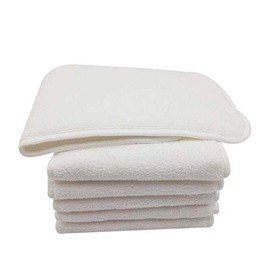 10 Insertos de Microfibra Tricapa para Pañal Ecológico