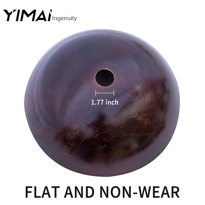 YIMAI Ingenuity Bathroom Vessel Sink 16.5" Vessel Sinks Tempered Glass