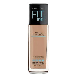 Base Fit Me Matte + Poreless 128 Warm Nude Maybelline