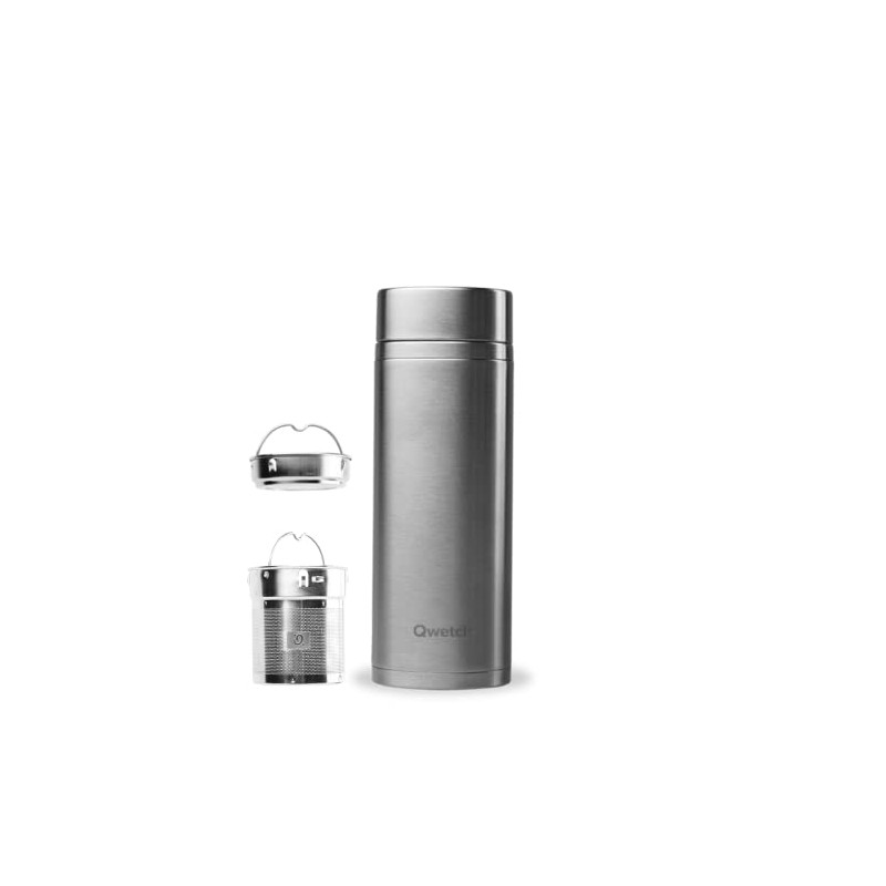 QWETCH - Isothermal Teapot - Stainless Steel 400 ml -