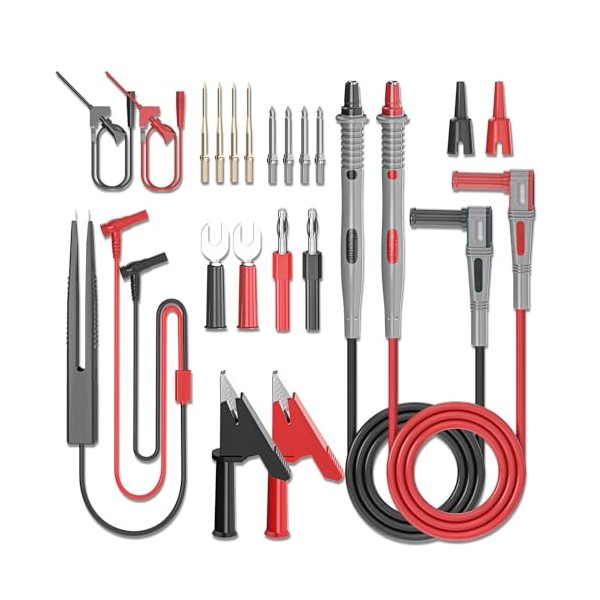 Cleqee Cleqee Multimeter Test Leads Kit 21PCS Electrical Test Cables