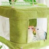 La La Pet Breathable Bird Hut for Summer Hanging Cage