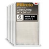 Filtrete 14x24x1 Air Filter, MPR 300, MERV 5, Clean Living
