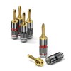 conecto CC50640 Banana Plugs High-End Professional (100% Copper) for all