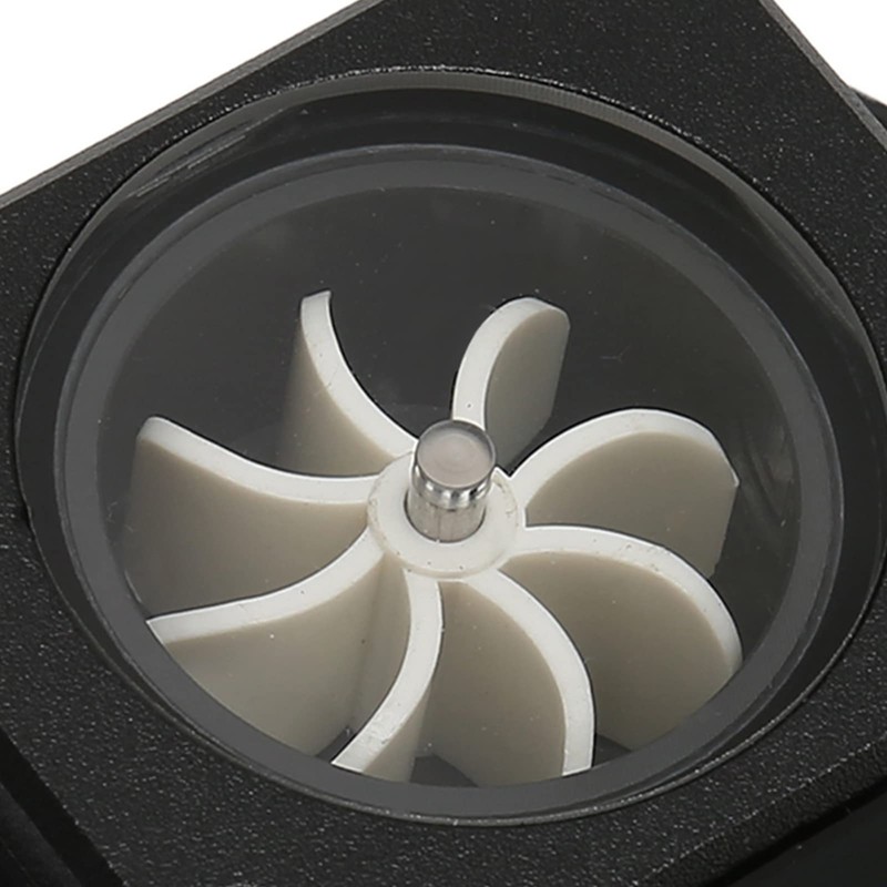 QANYEGN PC Water Cooling Meter, 12V 3Pin G1 4 Thread