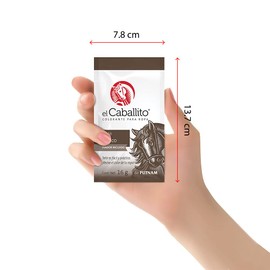 el Caballito Jeans, el único Colorante en Polvo para ropa color Café tabaco ¡Revive y cambia el color de tu prenda favorita! Cajilla con 12 sobres de 16g c/u