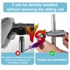 Hand Shower Holder 18-25 mm Adjustable Diameter Shower Holder for