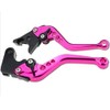 FXCNC CNC Aluminum Short Adjustable Brake Clutch Levers Compatible with