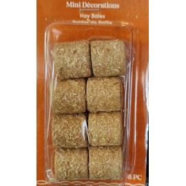 Michaels Craft Supply - Tiny Miniatures Fairy Garden Straw Bales of Hay