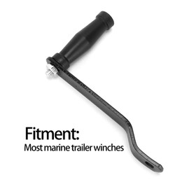 electric trailer winch crank handle, Winch Handle Steel Bracket ABS Crank Universal Accessories Replacement for Boat Marine Trailer