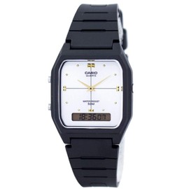 Casio #AW48HE-7AV Men's Analog Digital Dual Time Zone Watch