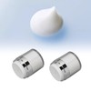 2pcs 50ml Cream Jar Refillable Empty Acrylic Vacuum Makeup Jar