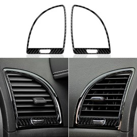 BRMYL Car Air Vent Outlet Cover Decals for 2011 2012 2013 2014 Chrysler 300 / 300C / 300S / Limited/Base Accessories Carbon Fiber Interior Stickers
