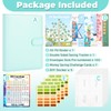 Onlyesh Ring Binder A5, Budget Planner with 100 Days Saving