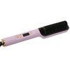 Negative Ion Hair Straightener Brush LCD Display Dual Use Heated