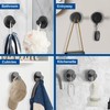 ANNA TOSANI 2PCS Ganchos Ventosa de Succión Colgador Toalla Baño