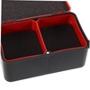 Kisangel Portable Fishing Bait Cooler Leakproof Fish Storage Box Red