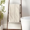 Bianca Zero Twist Badetuch, Satinstich, Baumwolle, 70 x 120 cm,