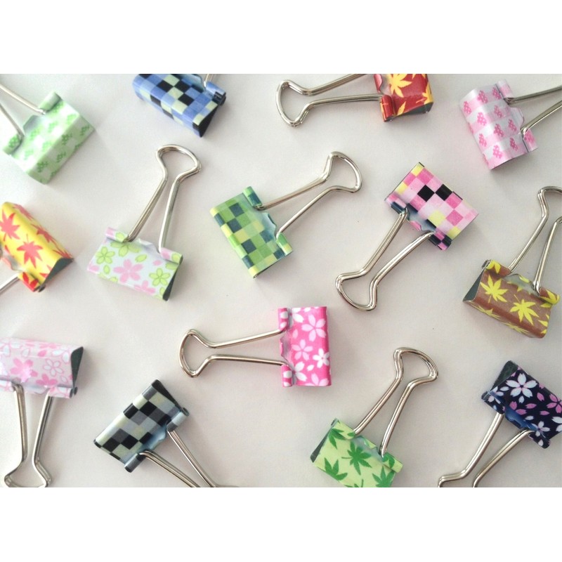 Sancake Com Double Clip Deco Documents Mosaic Cube Medium DDB-MC2P