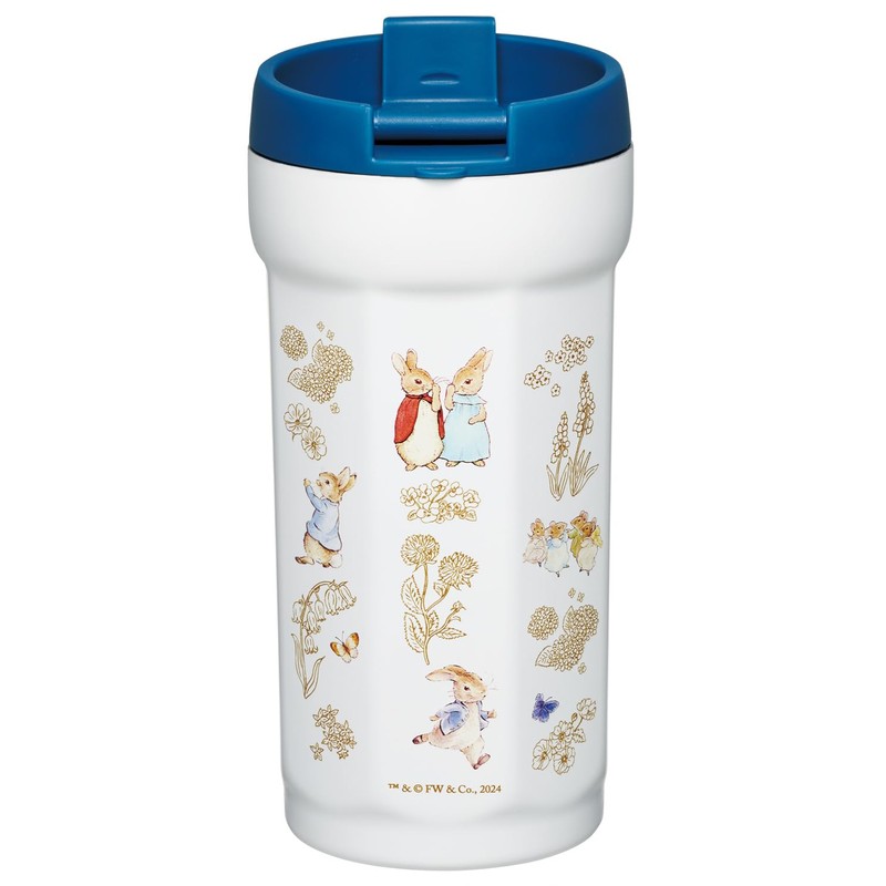 Skater SMVO4-A Octagonal Stainless Steel Tumbler with Lid, 11.8 fl