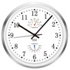 HITO 12 Inch Silent Wall Clock Battery Operated Non Ticking