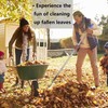Garden Rake for Leaves, Leaf Rakes Heavy Duty for Yard,Lawn,Shrub,Grass,Mulch,