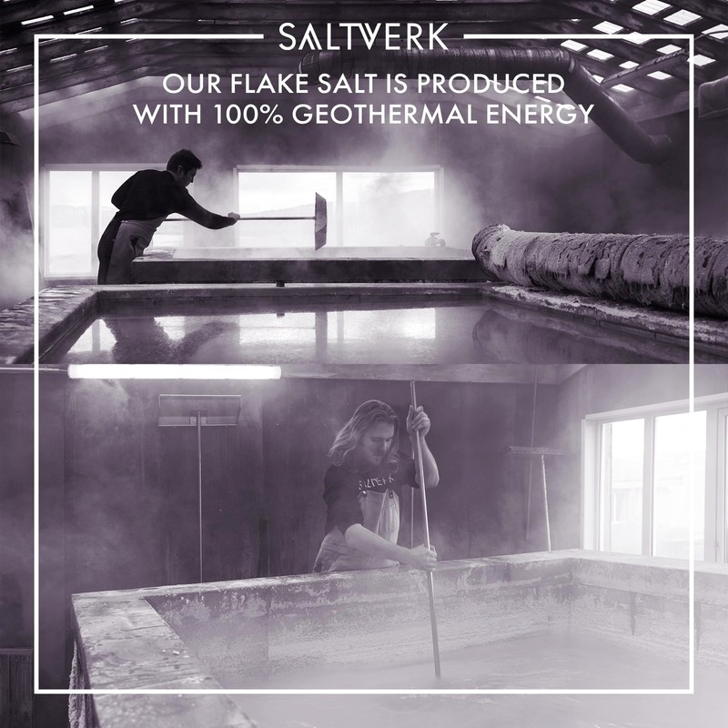 Saltverk Sea Salt - Gourmet, Icelandic, Hand Harvested and Sustainably