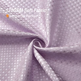 Gibelle Lavender Shower Curtain, Waffle Weave Textured Fabric Shower Curtain for Bathroom - Soft Cloth & Hotel Spa Luxury, Water Repellent, Machine Washable, 72X72, Lavender