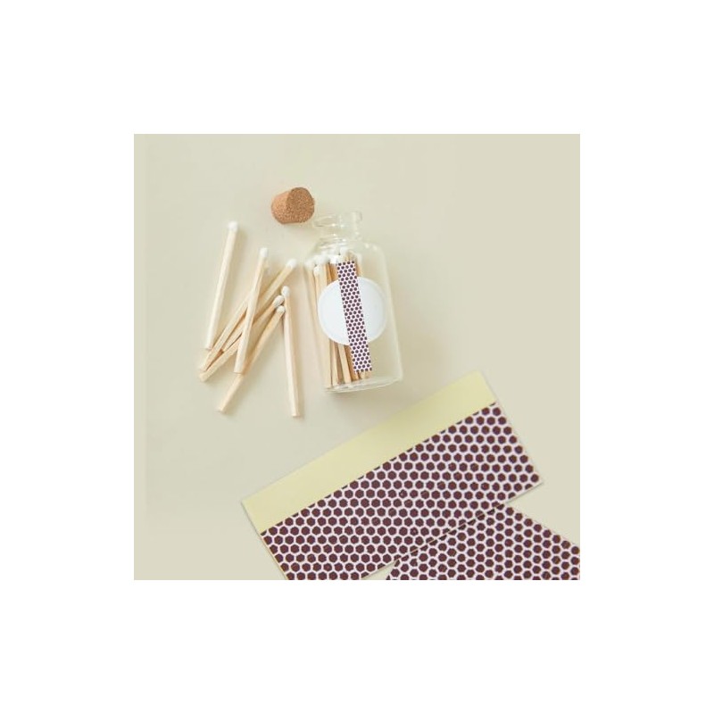 40 PCS Match Striker Stickers, Match Striker Paper with Adhesive,