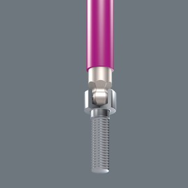 Wera - 05022695001 - Allen key, 3950 SPKL multicolour HF, metric stainless steel, with holding function, 5.0 x 154 mm