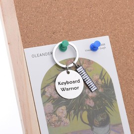 Piano Gifts for Music Lovers Piano Student Music Teacher Gifts for Pianists Men Women Musician Gifts for Friend Birthday Christmas Gifts for Musicians Girlfriend Keyboard Keychain Gift for Piano Lover